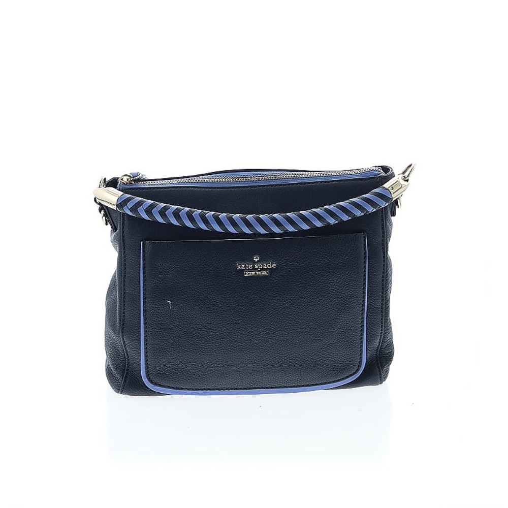 Kate Spade Blue Leather Satchel - Picture 4 of 5